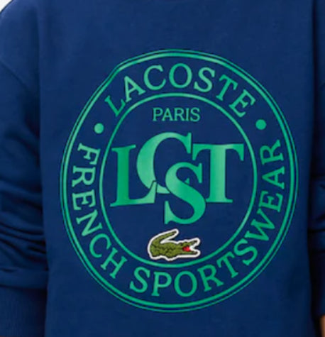 Lacoste Navy Blue Unisex Sweatshirt Size 3T