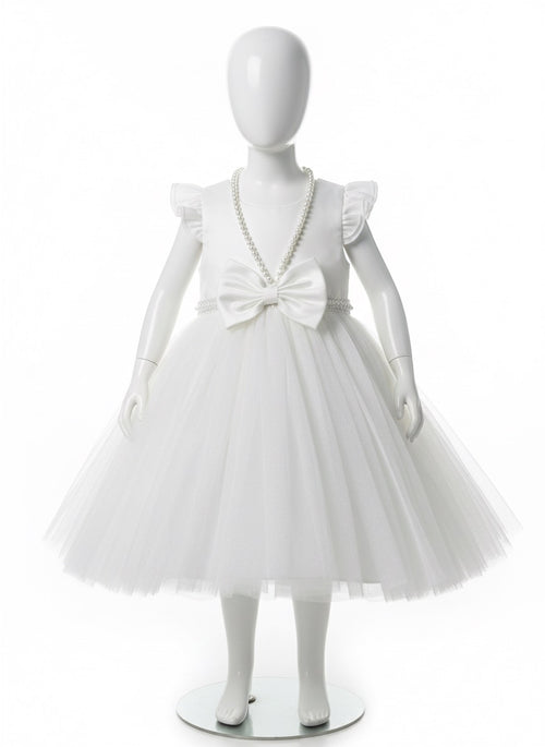 Couture Princess Tulle Dress off white -2T