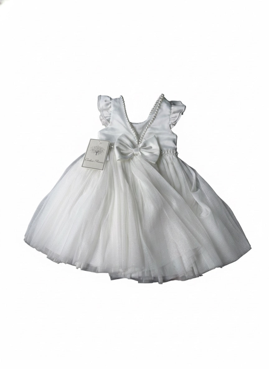Couture Princess Tulle Dress off white -2T
